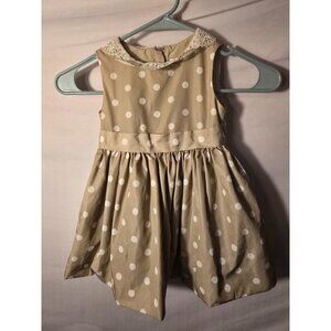 Jason Wu for Neiman Marcus Girls Boutique Dress Polka Dots Sweet Lace SIze 24M‎